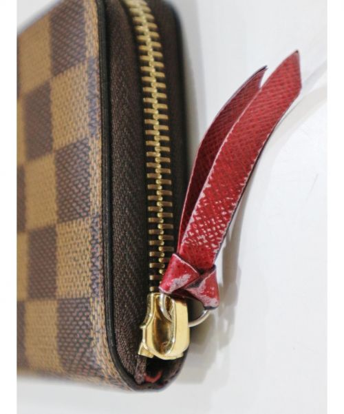 LOUIS VUITTON（ルイ ヴィトン）LOUIS VUITTON (ルイヴィトン) ポルトフォイユ・クレマンス ブラウン サイズ:- ダミエ N60534 CA1128の古着・服飾アイテム