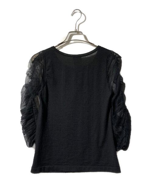 CHANEL（シャネル）CHANEL (シャネル) カシミヤシルクニット ブラック サイズ:38の古着・服飾アイテム