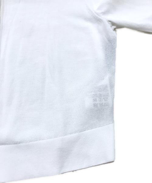 FOXEY（フォクシー）FOXEY (フォクシー) Upper Standard Cardigan/アッパースタンダードカーディガン ホワイト サイズ:38の古着・服飾アイテム