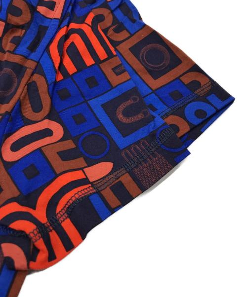 HERMES（エルメス）HERMES (エルメス) 総柄カットソー ブルー サイズ:34の古着・服飾アイテム