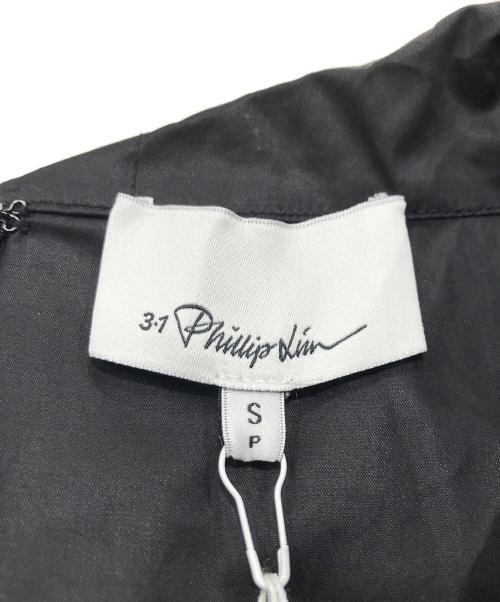 3.1 phillip lim（スリーワンフィリップリム）3.1 phillip lim (スリーワンフィリップリム) レイヤードブラウス ブラック サイズ:Sの古着・服飾アイテム