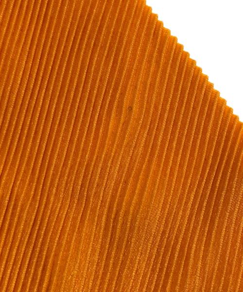 PLEATS PLEASE（プリーツプリーズ）PLEATS PLEASE (プリーツプリーズ) プリーツカットソー オレンジ サイズ:3の古着・服飾アイテム