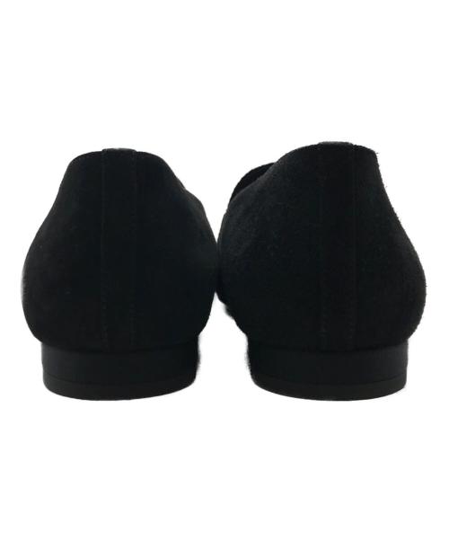 CHANEL（シャネル）CHANEL (シャネル) ラインストーンローファー ブラック サイズ:35の古着・服飾アイテム