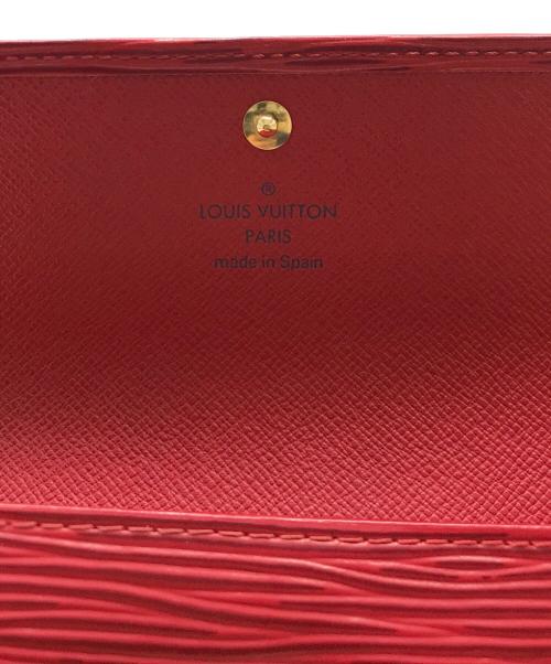 LOUIS VUITTON（ルイ ヴィトン）LOUIS VUITTON (ルイ ヴィトン) 長財布/エピ/ポルトフォイユ・サラ レッドの古着・服飾アイテム