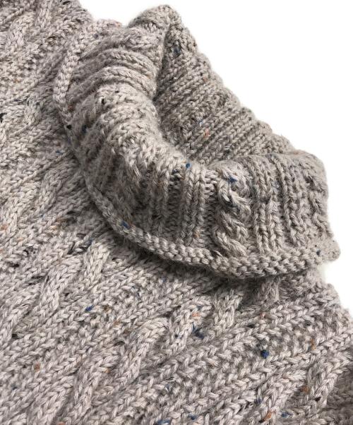 STRATHTAY by INVERALLAN（ストラステイ バイ インバーアラン）STRATHTAY by INVERALLAN (ストラステイ バイ インバーアラン) アランハイネックニット ベージュ サイズ:表記無しの古着・服飾アイテム