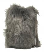 TOFF&LOADSTONEトフアンドロードストーン）の古着「エコファーポーチ」｜グレー