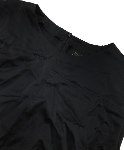 Jean Paul Gaultier FEMME（ジャンポールゴルチエ フェム）Jean Paul Gaultier FEMME (ジャンポールゴルチェフェム) クレイジーパターンステッチワンピース ブラック サイズ:40の古着・服飾アイテム