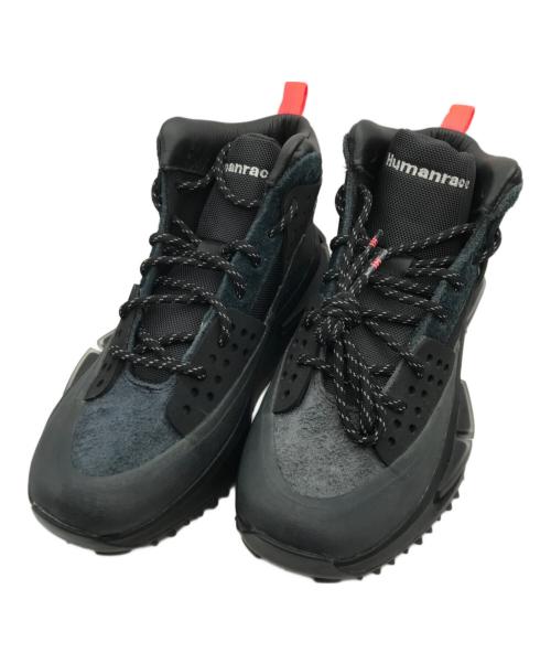 adidas（アディダス）adidas (アディダス) Hu NMD S1 RYAT ブラック×ブルー サイズ:US7/UK6.5/EU40/25㎝の古着・服飾アイテム