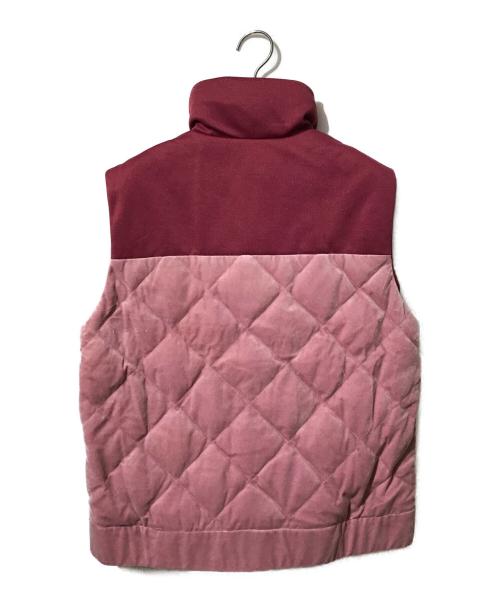 MONCLER（モンクレール）MONCLER (モンクレール) VEST/ダウンベスト ピンク サイズ:Lの古着・服飾アイテム