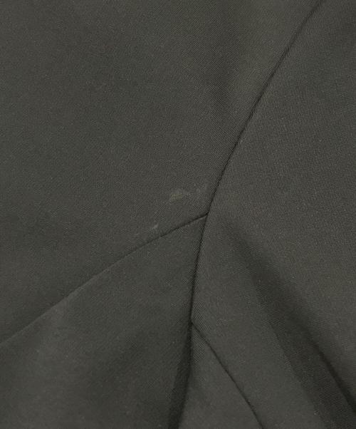 THE PERMANENT EYE（ザ パーマネント アイ）THE PERMANENT EYE (ザ パーマネント アイ) Washable High Function Jersey Snap Cardigan ブラック サイズ:44の古着・服飾アイテム