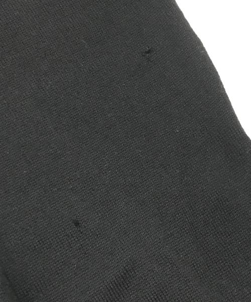 Emilio Pucci（エミリオ プッチ）Emilio Pucci (エミリオ プッチ) フリンジニットドレス ブラック サイズ:Mの古着・服飾アイテム