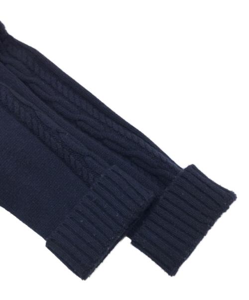 FOXEY NEWYORK（フォクシーニューヨーク）FOXEY NEWYORK (フォクシーニューヨーク) ニットワンピース ネイビー サイズ:38の古着・服飾アイテム