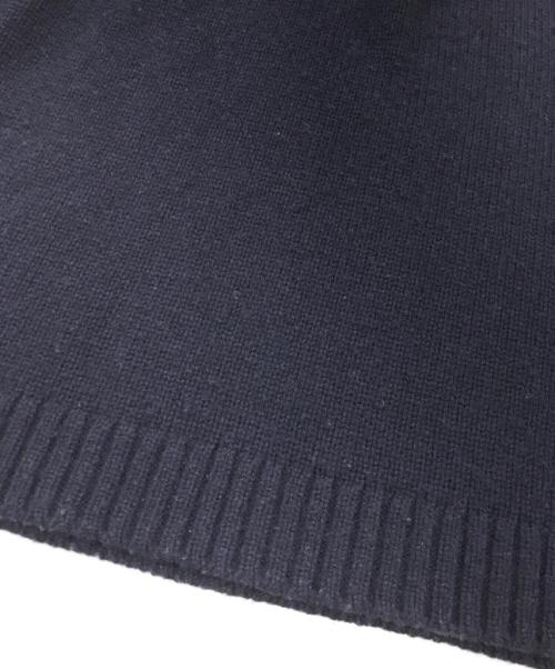 FOXEY NEWYORK（フォクシーニューヨーク）FOXEY NEWYORK (フォクシーニューヨーク) ニットワンピース ネイビー サイズ:38の古着・服飾アイテム