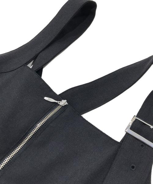 Mystrada（マイストラーダ）Mystrada (マイストラーダ) ホルターネックワンピース ブラック サイズ:36の古着・服飾アイテム