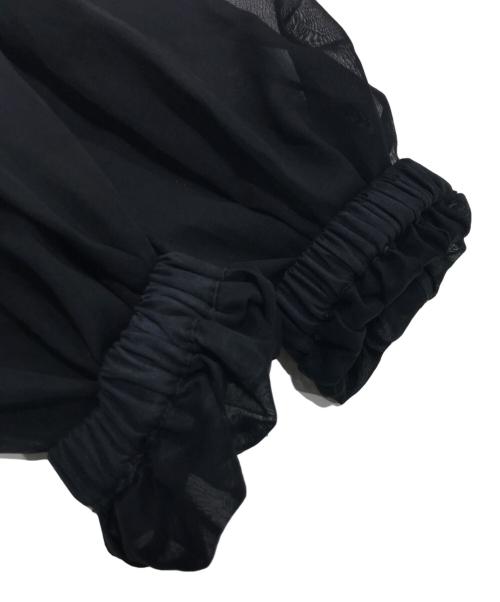 U by SPICK&SPAN（ユー バイ スピック＆スパン）U by SPICK&SPAN (ユー バイ スピック＆スパン) シアーブルゾン ブラック サイズ:FREEの古着・服飾アイテム