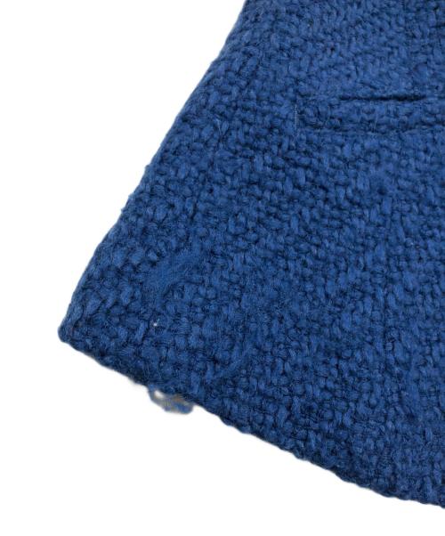 ARMANI JEANS（アルマーニジーンズ）ARMANI JEANS (アルマーニジーンズ) ウールブレンドブレザー インディゴ サイズ:36の古着・服飾アイテム