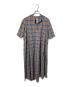 furfur（ファーファー）の古着「マドラスチェックワンピース」｜ブラウン