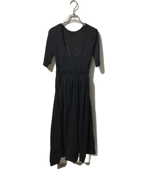 THE PAUSE（ザポーズ）THE PAUSE (ザポーズ) ドッキングバルーンワンピース/WG1031409A0005 ブラック サイズ:FREEの古着・服飾アイテム