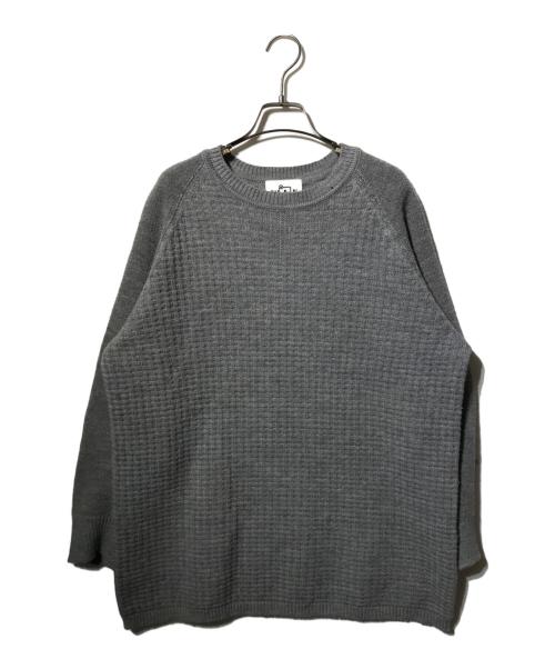 WOOLRICH（ウールリッチ）WOOLRICH (ウールリッチ) プルオーバーニット ライトグレー サイズ:Sの古着・服飾アイテム