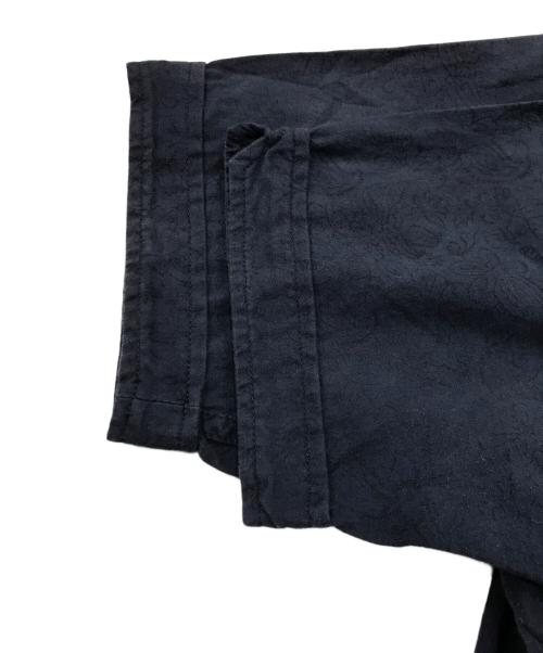 Engineered Garments（エンジニアド ガーメンツ）Engineered Garments (エンジニアードガーメンツ) 製品染め総柄開襟シャツ ネイビー サイズ:Ｓの古着・服飾アイテム