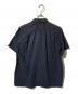 Engineered Garments (エンジニアードガーメンツ) 製品染め総柄開襟シャツ ネイビー サイズ:Ｓ：3500円