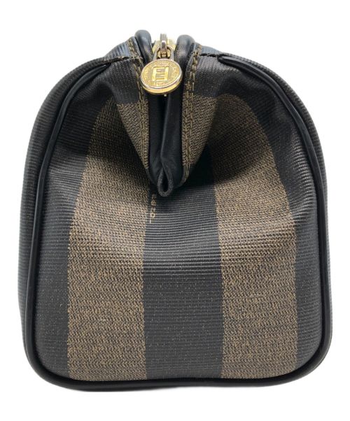 FENDI（フェンディ）FENDI (フェンディ) ペカン柄ミニボストンバッグ ブラウンの古着・服飾アイテム