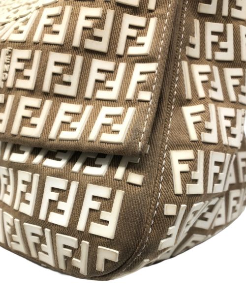 FENDI（フェンディ）FENDI (フェンディ) ラバーマンマバケット ベージュの古着・服飾アイテム