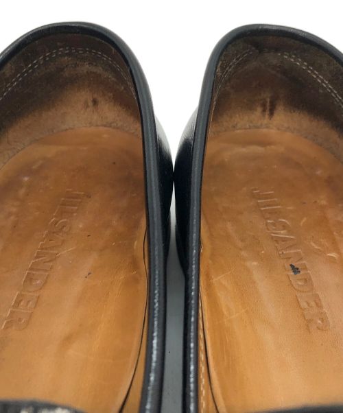 JIL SANDER（ジルサンダー）JIL SANDER (ジルサンダー) ローファー ブラック サイズ:36の古着・服飾アイテム