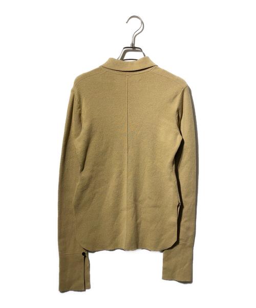 TODAYFUL（トゥデイフル）TODAYFUL (トゥデイフル) ハイゲージニットシャツ ベージュ サイズ:Fの古着・服飾アイテム