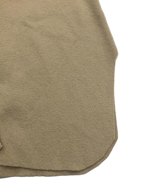 TODAYFUL（トゥデイフル）TODAYFUL (トゥデイフル) ハイゲージニットシャツ ベージュ サイズ:Fの古着・服飾アイテム