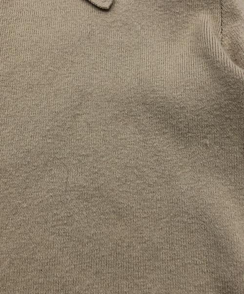 TODAYFUL（トゥデイフル）TODAYFUL (トゥデイフル) ハイゲージニットシャツ ベージュ サイズ:Fの古着・服飾アイテム
