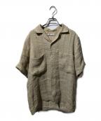 CMMN SWDNコモンスウェーデン）の古着「DEXTER SHORT SLEEVE SHIRT/8316-343-0333」｜アイボリー