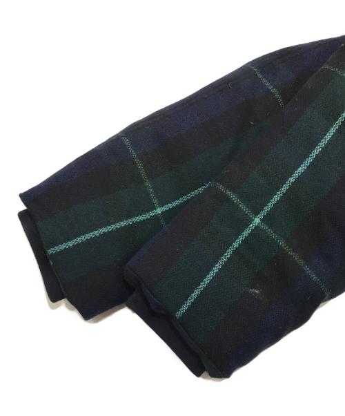 PAUL SMITH（ポールスミス）PAUL SMITH (ポールスミス) ブラックウォッチフーデッド ダウン ネイビー サイズ:Mの古着・服飾アイテム