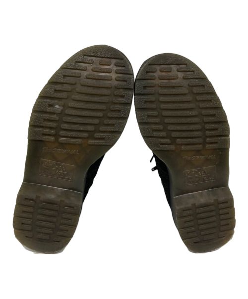 Dr.Martens（ドクターマーチン）Dr.Martens (ドクターマーチン) BEAMS (ビームス) サイドジップスエード8ホールブーツ ブラック サイズ:8の古着・服飾アイテム