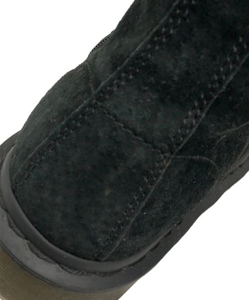 Dr.Martens（ドクターマーチン）Dr.Martens (ドクターマーチン) BEAMS (ビームス) サイドジップスエード8ホールブーツ ブラック サイズ:8の古着・服飾アイテム