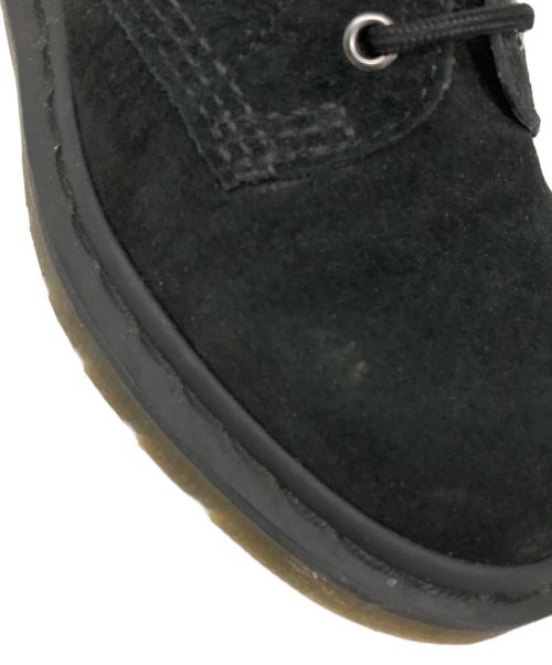 Dr.Martens（ドクターマーチン）Dr.Martens (ドクターマーチン) BEAMS (ビームス) サイドジップスエード8ホールブーツ ブラック サイズ:8の古着・服飾アイテム