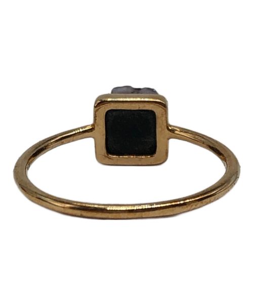 agete（アガット）agete (アガット) ストーンリング ゴールド サイズ:13号の古着・服飾アイテム