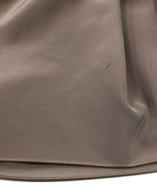 FOXEY NEWYORK（フォクシーニューヨーク）FOXEY NEWYORK (フォクシーニューヨーク) Dress Barron ノースリーブワンピース ベージュ サイズ:40の古着・服飾アイテム