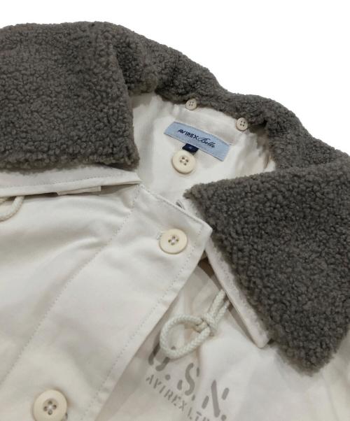 AVIREX Belle（アヴィレックス ベル）AVIREX Belle (アヴィレックス ベル) デッキジャケット アイボリー サイズ:Ｓの古着・服飾アイテム