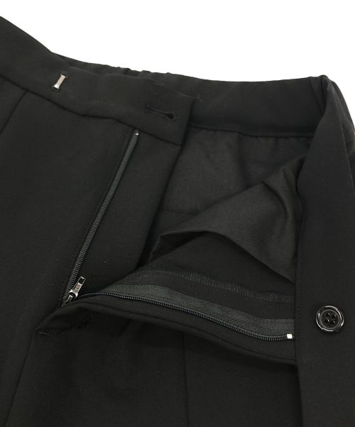 anuans（アニュアンス）anuans (アニュアンス) ダブルストレッチスリットフレアパンツ/1524120056 ブラック サイズ:TALLの古着・服飾アイテム