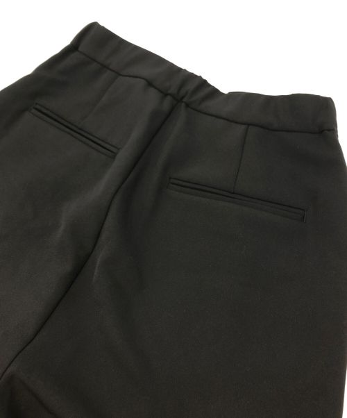 anuans（アニュアンス）anuans (アニュアンス) ダブルストレッチスリットフレアパンツ/1524120056 ブラック サイズ:TALLの古着・服飾アイテム