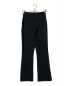 anuans (アニュアンス) ダブルストレッチスリットフレアパンツ/1524120056 ブラック サイズ:TALL：6000円