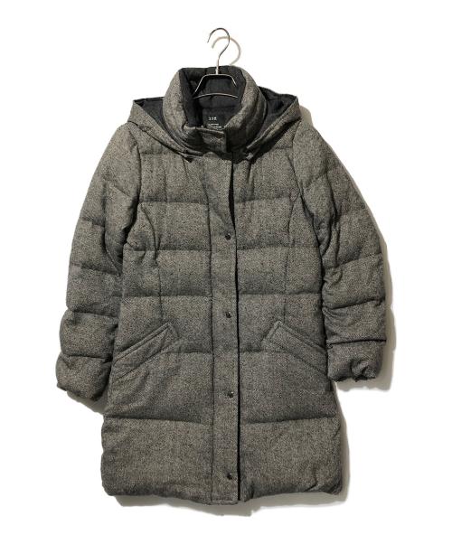 23区（ニジュウサンク）23区 (ニジュウサンク) ダウンコート/BINKOCCHI グレー サイズ:38の古着・服飾アイテム
