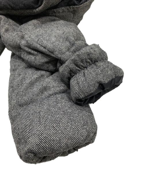 23区（ニジュウサンク）23区 (ニジュウサンク) ダウンコート/BINKOCCHI グレー サイズ:38の古着・服飾アイテム