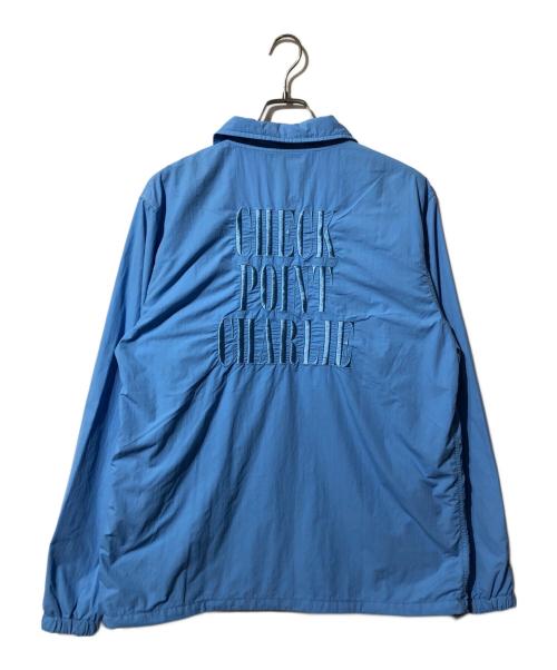 Liberaiders（リベレイダース）Liberaiders (リベレイダース) OVERDYED COACH JACKET ブルー サイズ:Mの古着・服飾アイテム