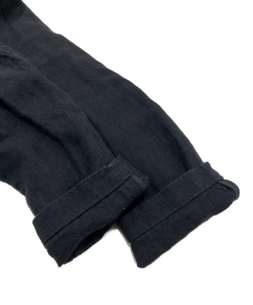 The Stylist Japan（ザスタイリストジャパン）The Stylist Japan (ザスタイリストジャパン) リネンテーラードジャケット ブラック サイズ:Mの古着・服飾アイテム