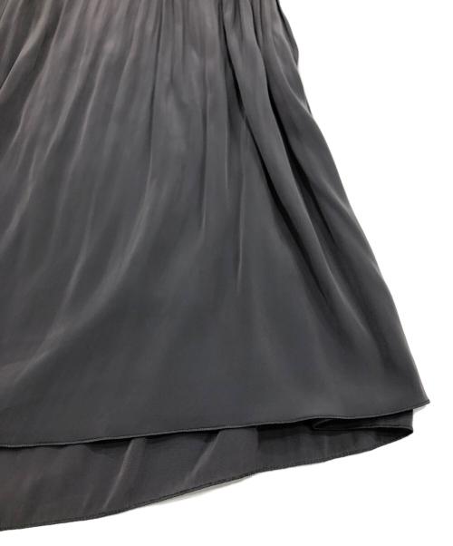 Spick and Span（スピックアンドスパン）Spick and Span (スピックアンドスパン) ランダムプリーツギャザースカート グレー サイズ:Ｆの古着・服飾アイテム