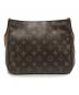 LOUIS VUITTON (ルイ ヴィトン) ルーピングMM　モノグラム ブラウン：52000円