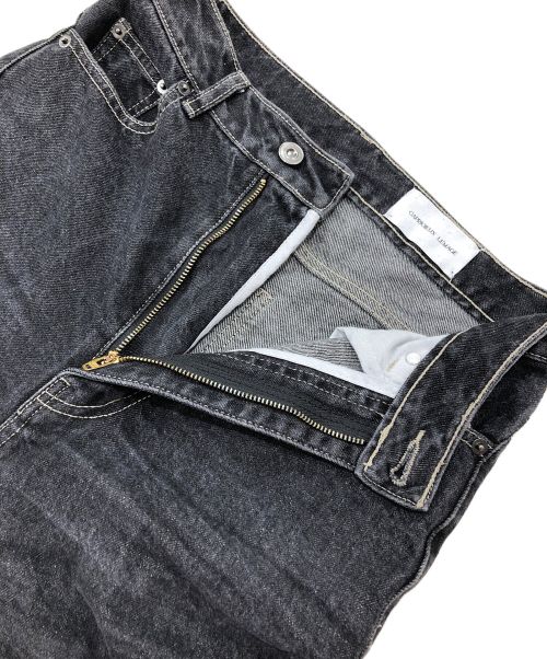 CAPRICIEUX LE'MAGE（カプリシューレマージュ）CAPRICIEUX LE'MAGE (カプリシューレマージュ) 裾スリットスリムストレートデニム ブラック サイズ:Mの古着・服飾アイテム