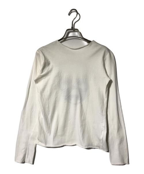 lucien pellat-finet（ルシアン・ペラフィネ）lucien pellat-finet (ルシアン・ペラフィネ) スカルプリントカットソー ホワイト サイズ:不明の古着・服飾アイテム